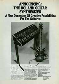 Announcing: The Roland Guitar Synthesizer