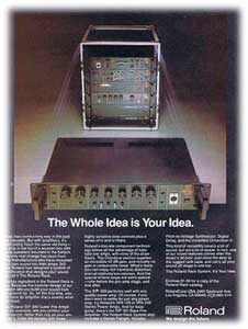 Roland Rack Advertisement
