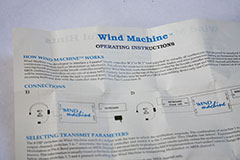 Anatek Wind Machine