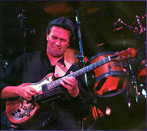 John McLaughlin - Guitar Player Magazine - September 1985 with Roland G-303